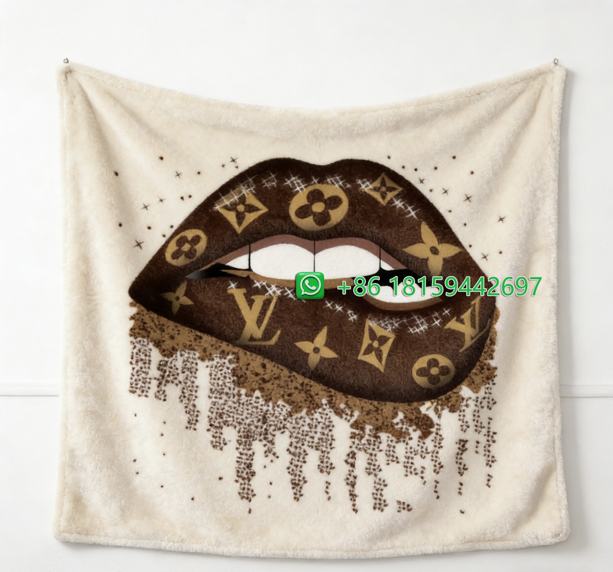 Louis Vuitton Throw Blankets